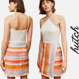 Anthropologie Hutch Kalyn $168 Halter Dress Size 4 NEW.